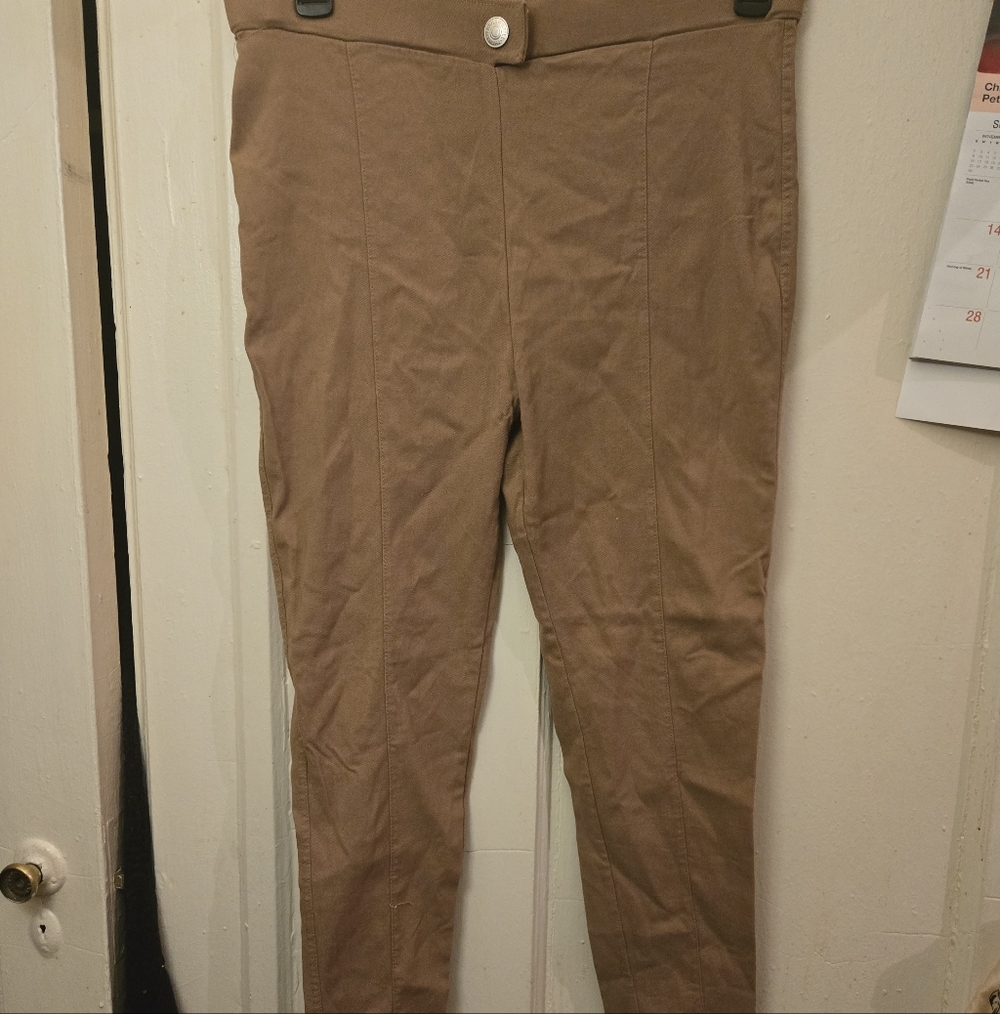 Thriller Brown Ponte Jeggings